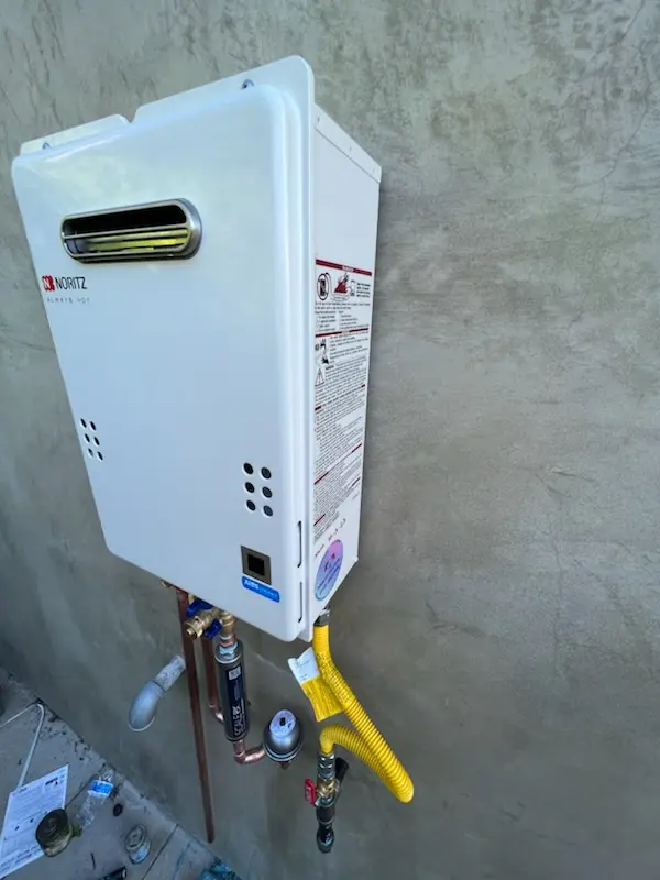 Tankless water heater installation for Miamitown homes